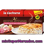 La Cocinera Recetas Artesanas Lasaña Jamón York Y Queso Suave 2 Raciones Estuche 530 G