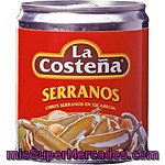 La Costeña Chiles Serranos En Escabeche Lata 121 G Neto Escurrido