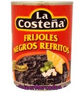 La Costeña Frijoles Negros Refritos Lata 580 G