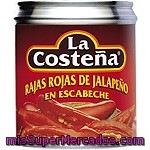 La Costeña Rajas Rojas De Jalapeño Lata 121 G