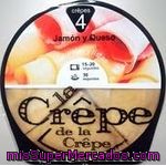 La Crêpe De La Crêpe Jamón Y Queso 4u.