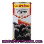 La Española Aceitunas Negras 210g