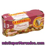 La Española Aceitunas Rellenas Con Pimientos 3x50g