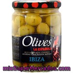 La Española Aceitunas Verdes Partidas Aliñadas Ibiza Tarro 446 G