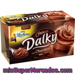 La Lechera Dalky Postre Con Chocolate Pack 2 Unidades 100 G