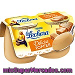 La Lechera Postre Lácteo Toffe Pack 2 Unidades 125 G