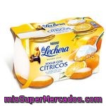 La Lechera Yogur Con Cítrico Elaborado Con Leche Entera 2x125g