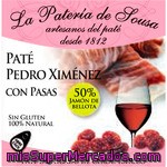 La Pateria De Sousa Paté De Cerdo Ibérico Pedro Ximenez Con Pasas Estuche 70 G