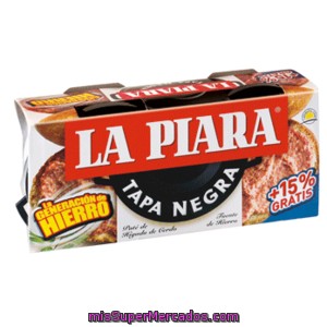 La Piara Pate Higado Cerdo Lata 184gr