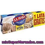 La Piara Pescado Azul Paté De Atún En Aceite De Girasol Pack 2 Lata 75 G Neto Escurrido + Una Lata Gratis