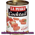 La Piara Salchichas Cóctel Más Sabor Lata 170 G Neto Escurrido