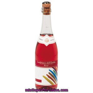 La Rovere Vino Rosado Lambrusco Botella 75 Cl