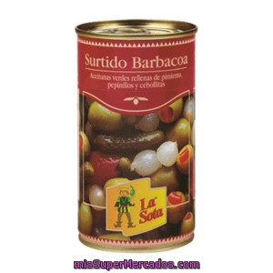 La Sota Aceituna Barbacoa Lata 150gr