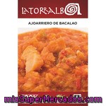 La Torralba Ajoarriero De Bacalao 6 Minutos Aprox Estuche 250 G