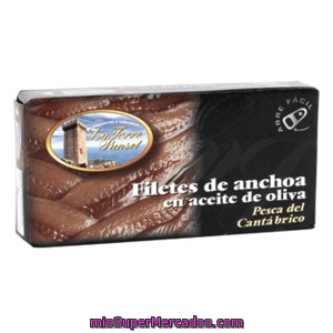 La Torre Punset Filetes De Anchoa En Aceite Oliva Lata 30 Gr