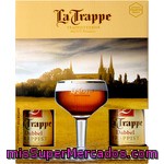 La Trappe Doble Cerveza Negra Holandesa Pack 4 Botella 33 Cl