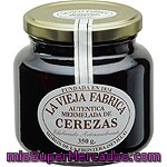 La Vieja Fabrica Mermelada De Cerezas Rojas Frasco 350 G