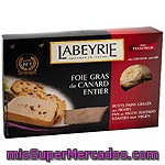 Labeyrie Foie Gras De Pato Entero Estuche 120 G Con Regalo De Pan De Higo Y Una Guillotina