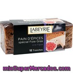 Labeyrie Pan De Especial Para Foie-gras Con Higo 12 Rebanadas Envase 150 G