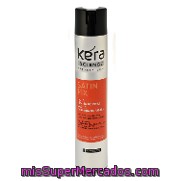 Laca Fijación Normal Satin Fix - Kera Science Les Cosmetiques 400 Ml.