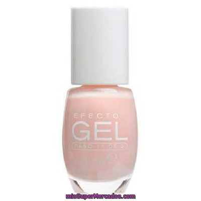 Laca Uñas Efecto Gel Nº 671 Rosa Claro (manicura Francesa) (paso 1º De 2), Deliplus, U