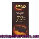 Lacasa Chocolate Negro 70 % Cacao Tableta 150 Gr