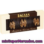 Lacasa Turrón De Mazapán De Nata Con Nueces Calidad Suprema Tableta 200 G