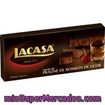 Lacasa Turrón Praliné De Bombón De Licor Calidad Suprema Tableta 225 G