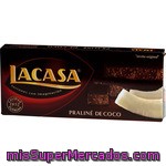 Lacasa Turrón Praliné De Coco Calidad Suprema Tableta 225 G