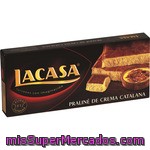 Lacasa Turrón Praliné De Crema Catalana Calidad Suprema Tableta 225 G