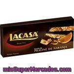 Lacasa Turrón Praliné De Naranja Calidad Suprema Tableta 225 G