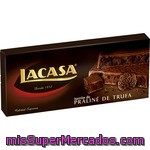 Lacasa Turrón Praliné De Trufa Calidad Suprema Tableta 225 G