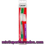 Lacer Cepillo Dental Fuerte Con Funda Protectora Blister 1 Unidad