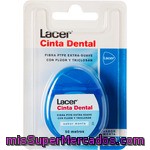 Lacer Cinta Dental Ptfe Extrasuave Con Flúor Y Triclosán Sabor Menta 50 M. 1 Unidad