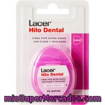 Lacer Hilo Dental Extrasuave, Con Flúor Y Triclosán Sabor Menta 50 M. 1 Unidad