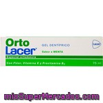 Lacer Ortolacer Gel Dentífrico Sabor A Menta Especial Ortodoncia Tubo 75 Ml