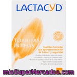 Lactacyd Toallitas Húmedas Individuales Para La Higiene íntima Paquete 10 Unidades