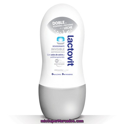 Lactovit Desodorante Roll-on Invisible Con Microcápsulas Lactoprotect 48 H Envase 50 Ml