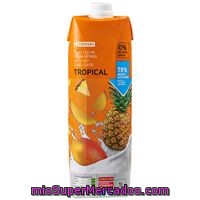 Lactozumo Tropical Eroski, Brik 1 Litro