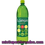 Laimon Fresh Refresco De Lima Limón Y Menta Con Gas 100% Ingredientes Naturales Botella 1,5 L