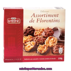 Lambertz Surtido De Florentis Nueces Y Almendras Con Chocolate Caja 150 Gr