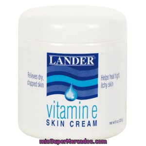 Lander Crema Facial Aloe Vera Tarro 226 Ml