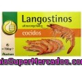 Langostino Cocido Ultracongelado P. Económico Alcampo 700 Gramos