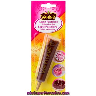 Lapiz Pastelero De Chocolate Vahiné, Blister 1 Unid.