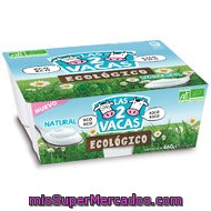 Las 2 Vacas Yogur Natural Ecológico Pack 4 Unidades 115 G