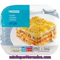 Lasaña De Atún Eroski, Bandeja 400 G