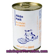 Lata Pate Con Pollo Para Gatos Carrefour 400 Gr