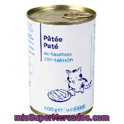 Lata Pate Con Salmón Para Gatos Carrefour 400 Gr