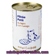 Lata Pate De Conejo Para Gato 400 Gr Carrefour 400 Gr