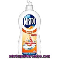 Lavavajillas Diluido Mistol, Botella 900 Ml